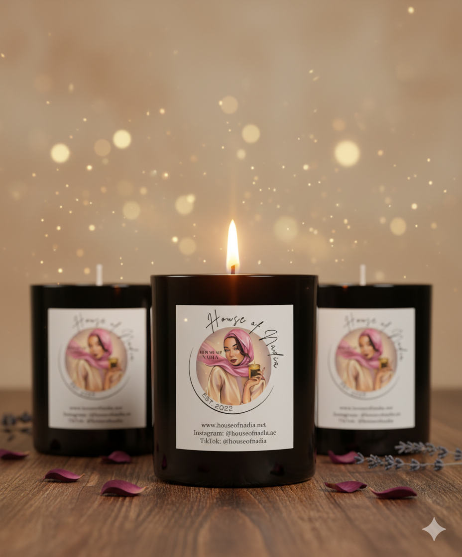 Ruh Al Arab : soul of the Arab Aroma Therapy and Bodycare Candle - 220ml